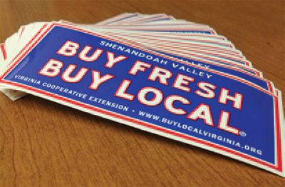 Buy Fresh Buy Local bumper sticker