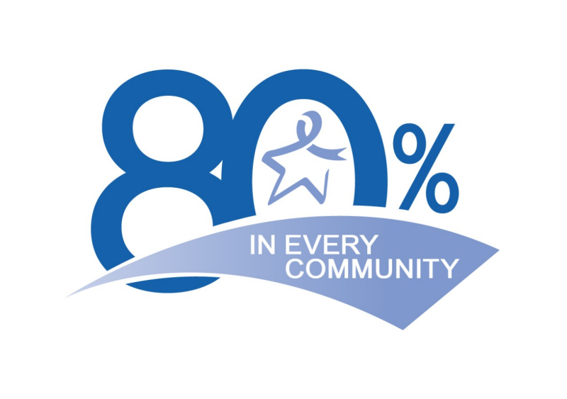 80% by 2018 emblem 80% by 2018 emblem