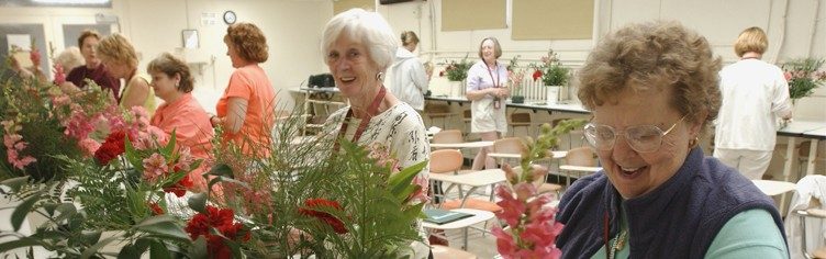 Master Gardeners at a workshop