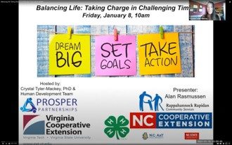 Cover for publication: Balancing Life: Taking Charge in Challenging Times