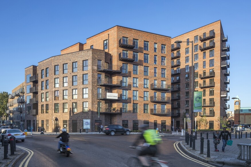 Figura 7. Dalston Lane, el edificio de paneles CLT más alto del Mundo. Fuente: (Schuler Timothy A., 2018)