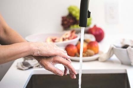 Person Washing Hands with soap and cleaning running water | Free Photo - rawpixel